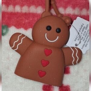 BBW Gingerbread Christmas Pocketbac Holder Bath & Body Works NWT